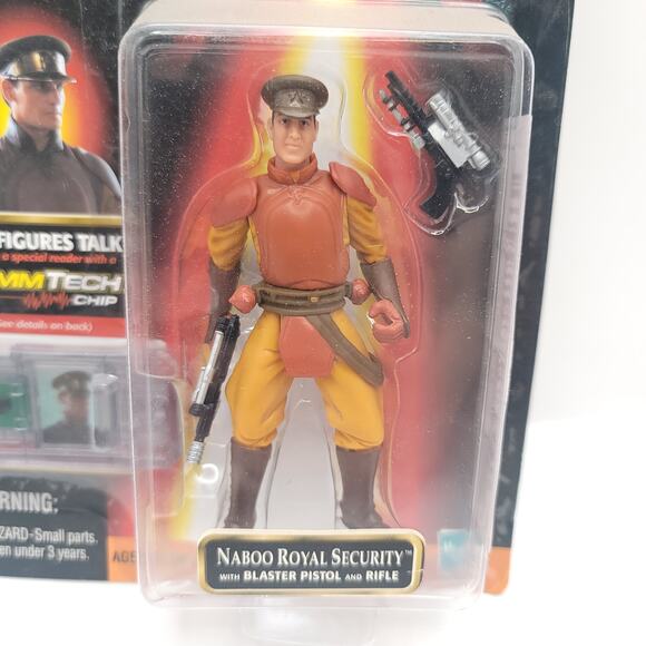 Star Wars Episode 1 Padme Naboo Royal Guard Action Figures New in Packaging - Picture 3 of 8